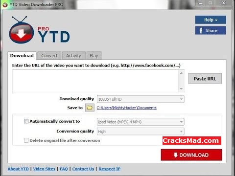 YTD Youtube Downloader Crack