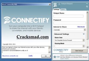 Connectify Hotspot Pro Serial Key