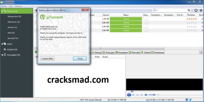 utorrent pro download with crack