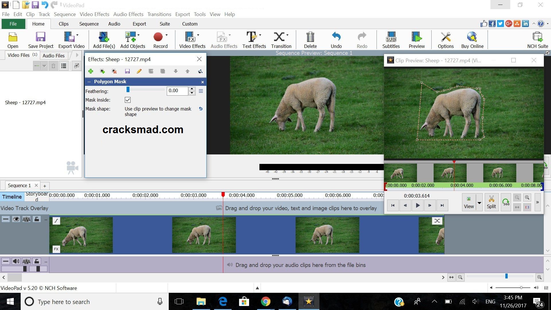 videopad video editor 6.10 code