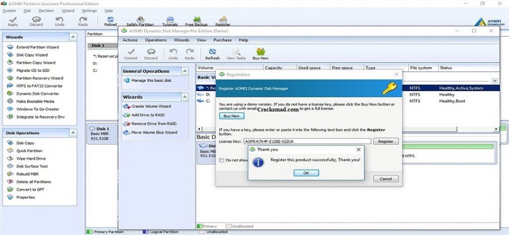 AOMEI Partition Assistant Crack
