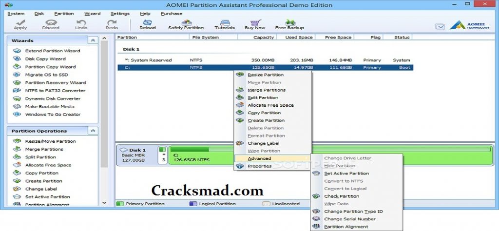 aomei partition crack download