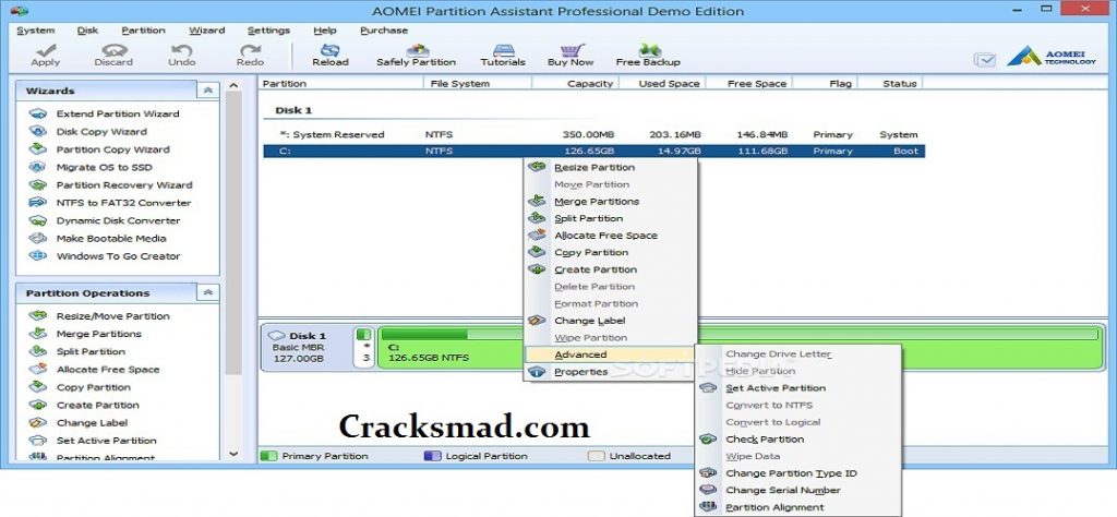 aomei partition assistant unlimited edition crack