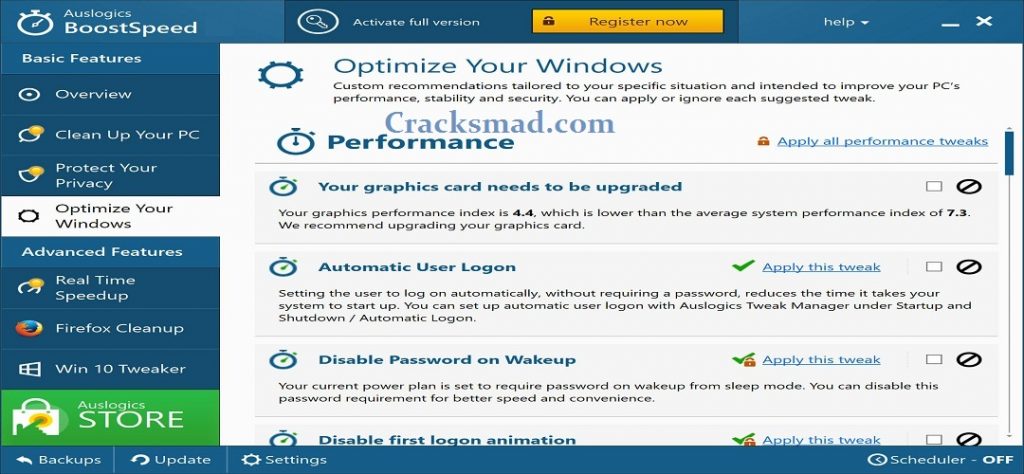 Auslogics Boostspeed License Key